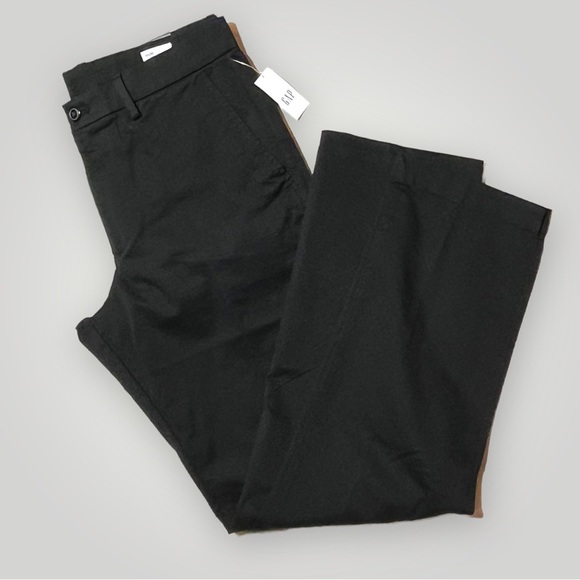 Gap Essential Khaki Straight Leg Black Pants 33”x32” - Picture 9 of 16